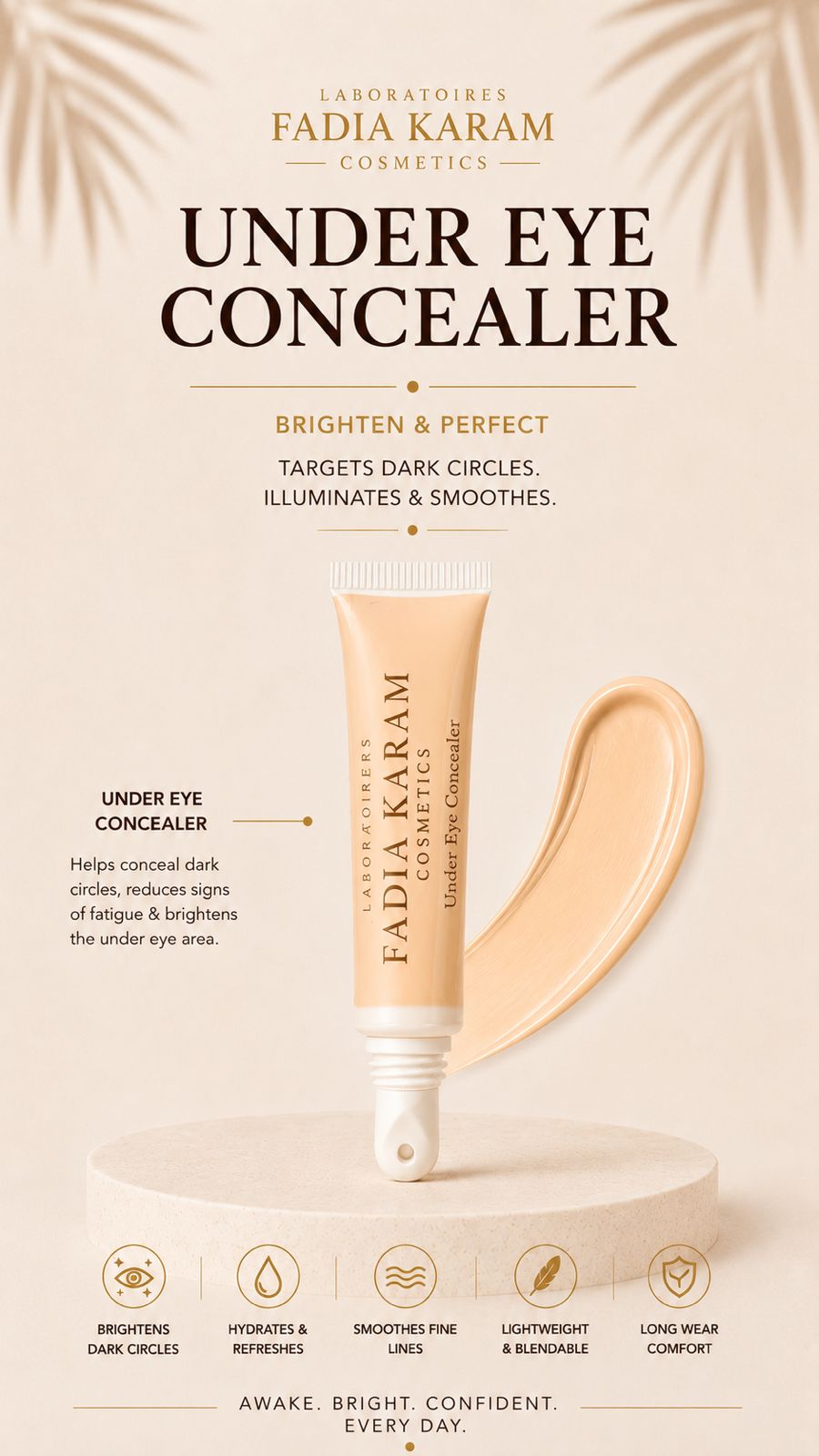 Under Eye Concealer - FADIA KARAM COSMETICS